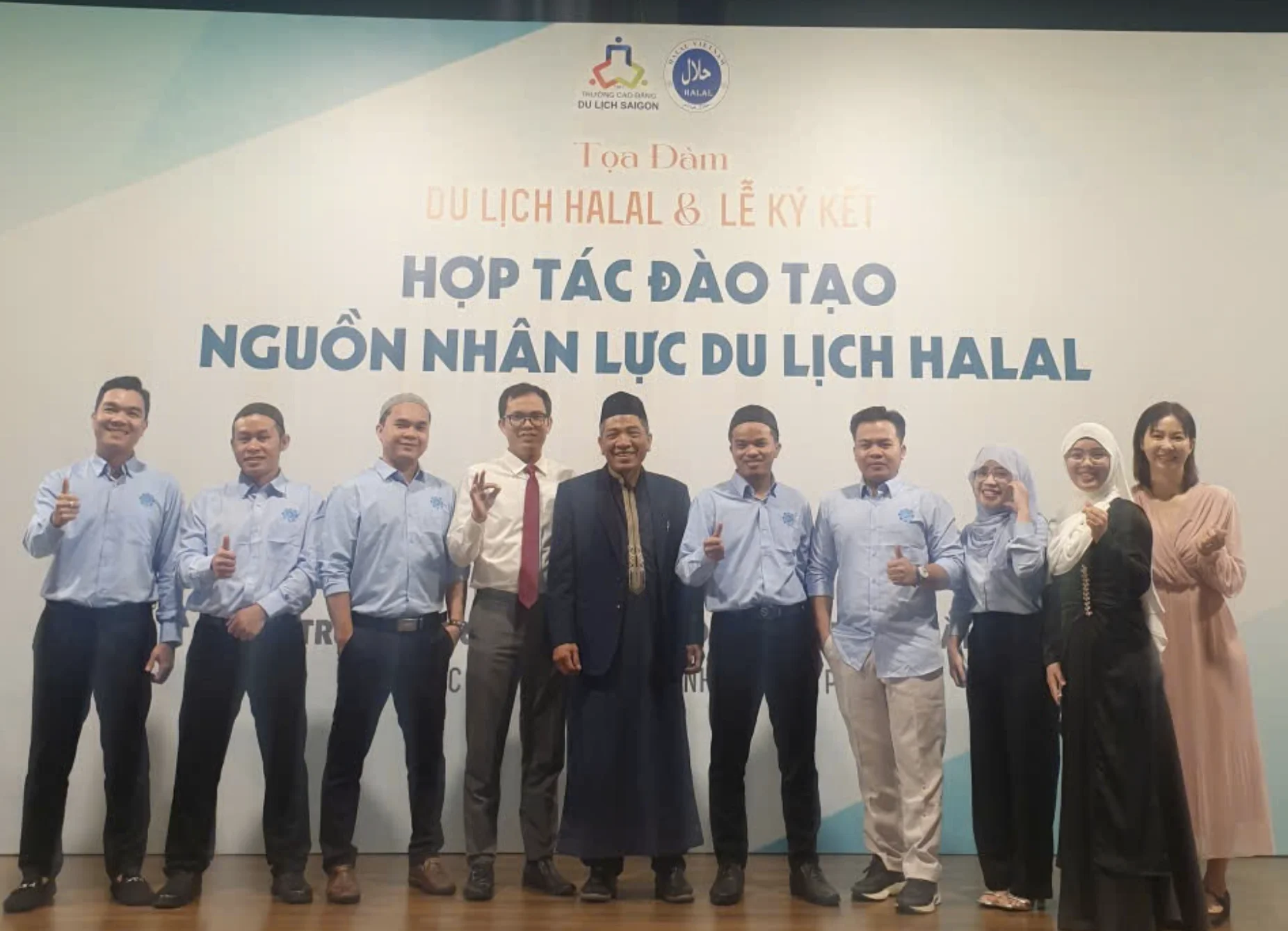 Lễ ký kết hợp tác đào tạo nguồn nhân lực du lịch Halal tại Trường Cao đẳng Du lịch Sài Gòn